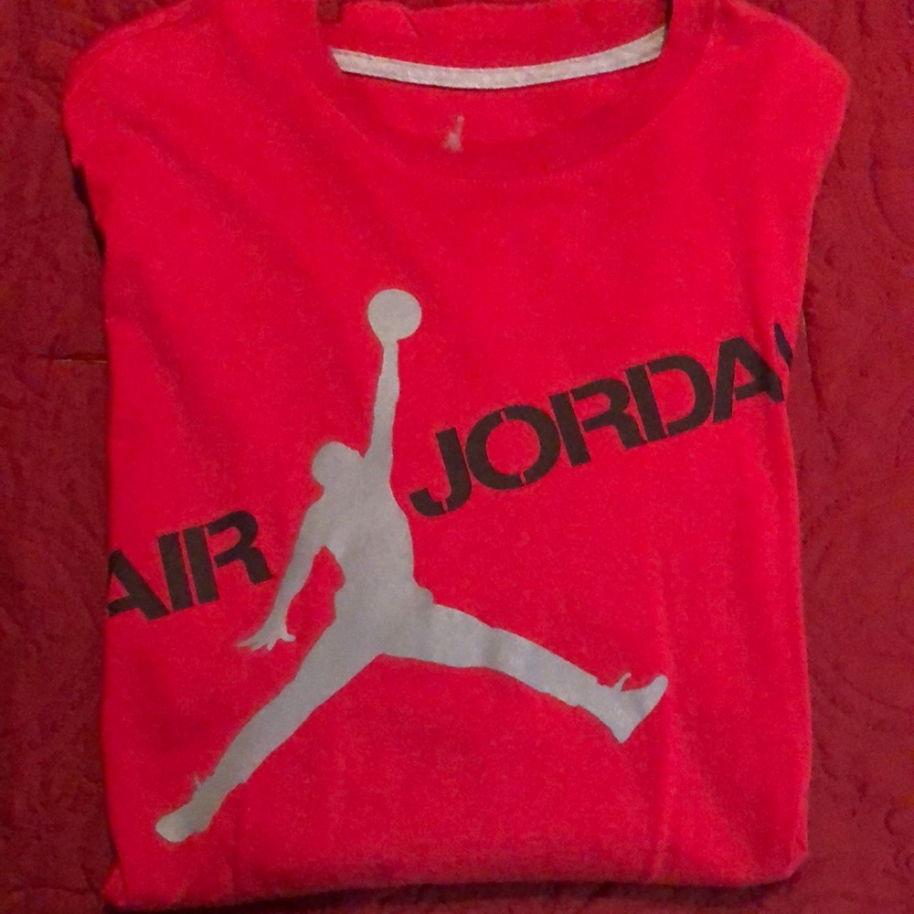 XXL Red and Black Jordan Tee